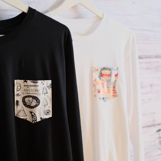 Pocket Tee  Long Sleeves